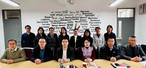 山东师范大学外国语学院党委来Beat365中文官方网站、非洲学院党总支开展调研交流